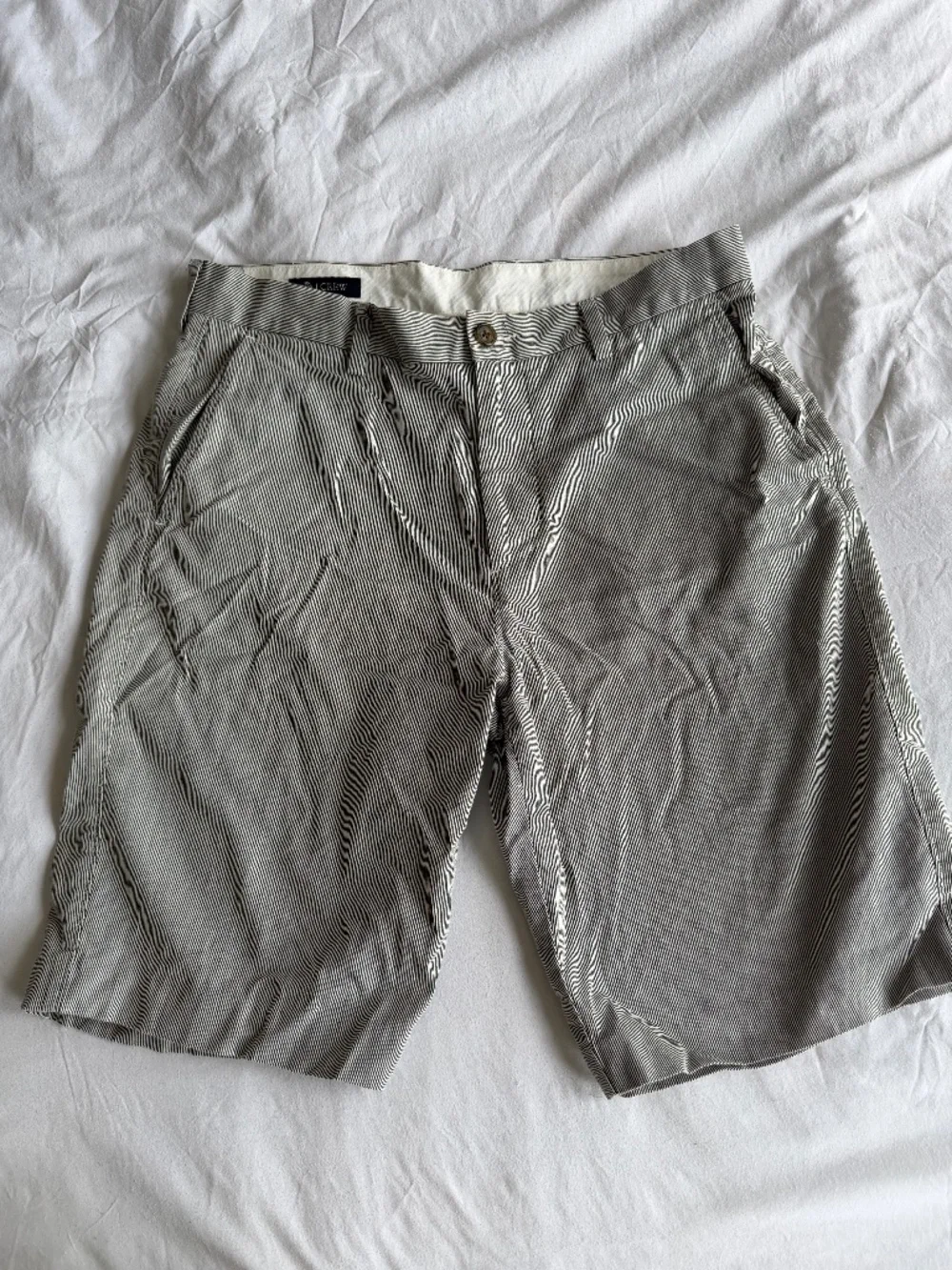 J. Crew pinstripe shorts